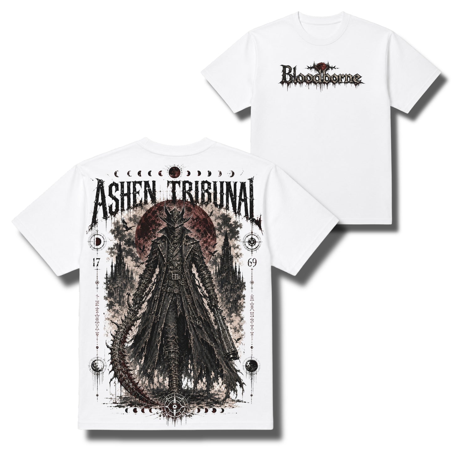Crimson Hunt: Bloodborne Hunter Oversized T-Shirt