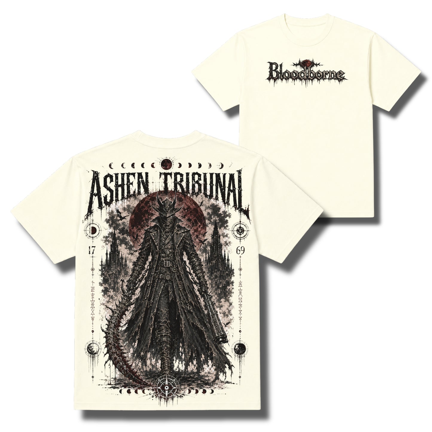 Crimson Hunt: Bloodborne Hunter Oversized T-Shirt