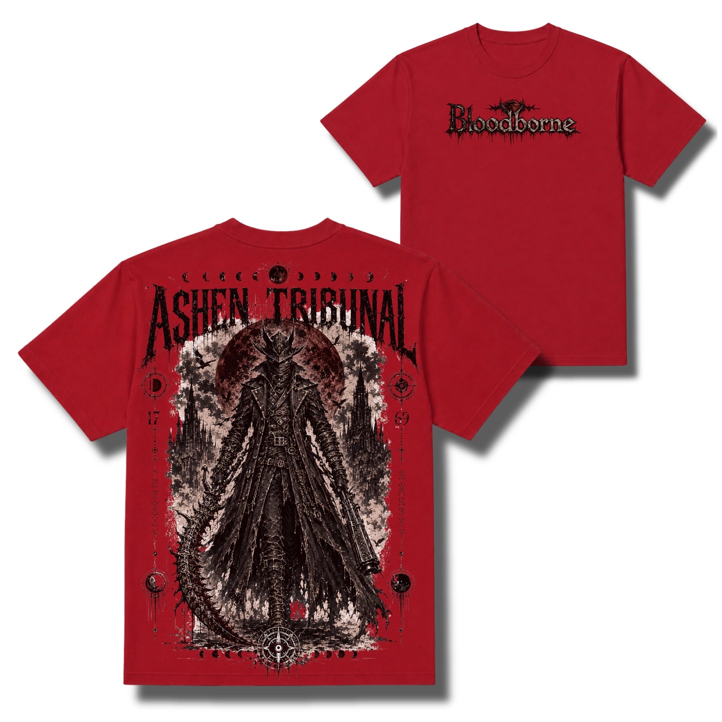 Crimson Hunt: Bloodborne Hunter Oversized T-Shirt