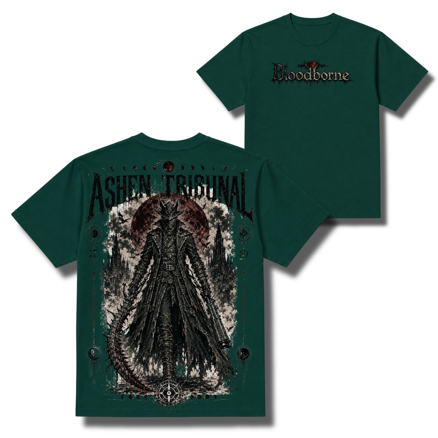 Crimson Hunt: Bloodborne Hunter Oversized T-Shirt